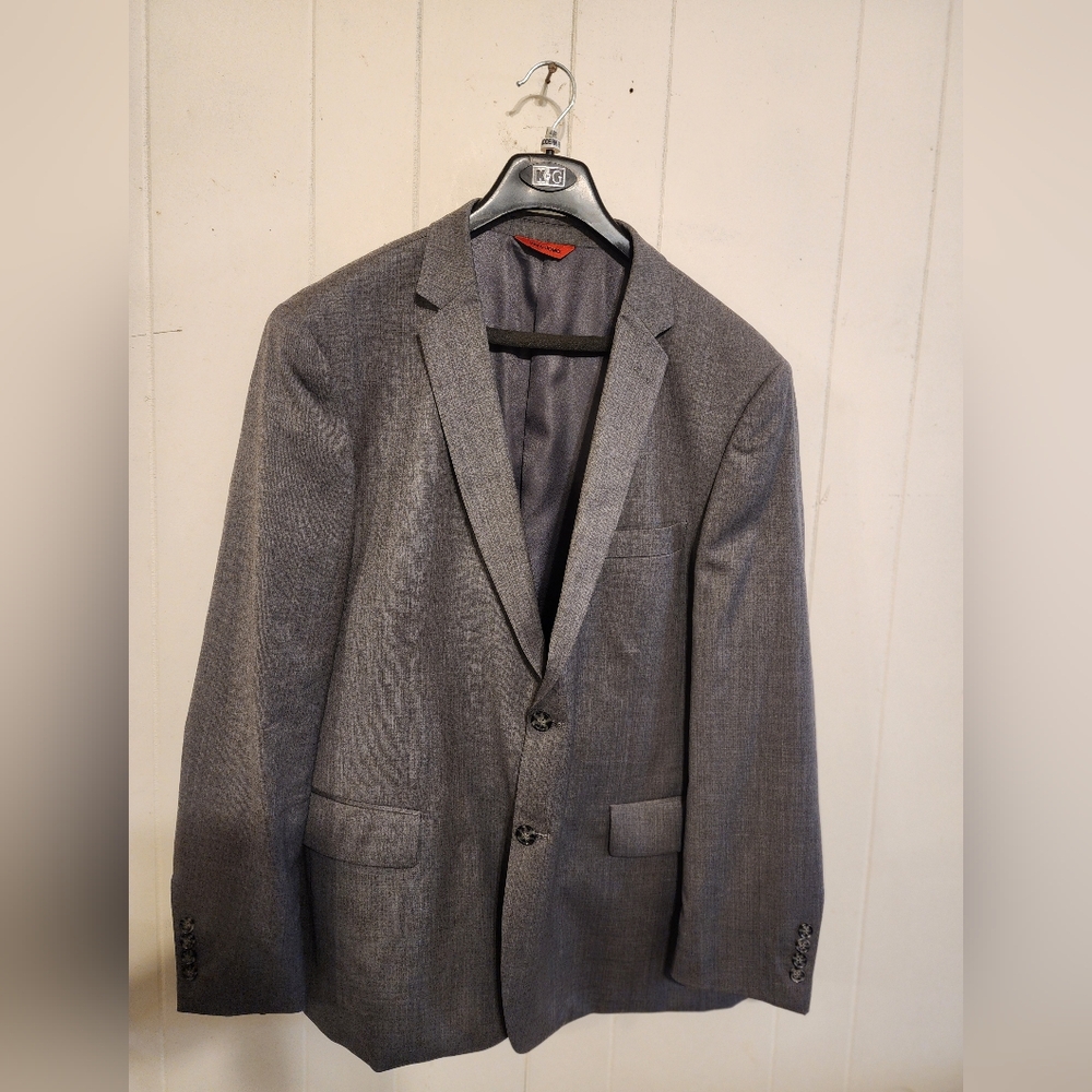 Linea Uomo 48R Gray Suit Coat